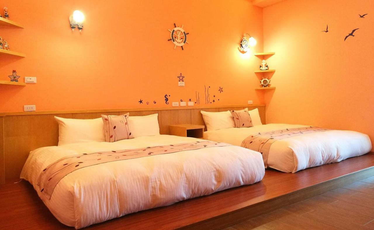 Love Ocean & Happy Bay Homestay Donggang Exterior foto