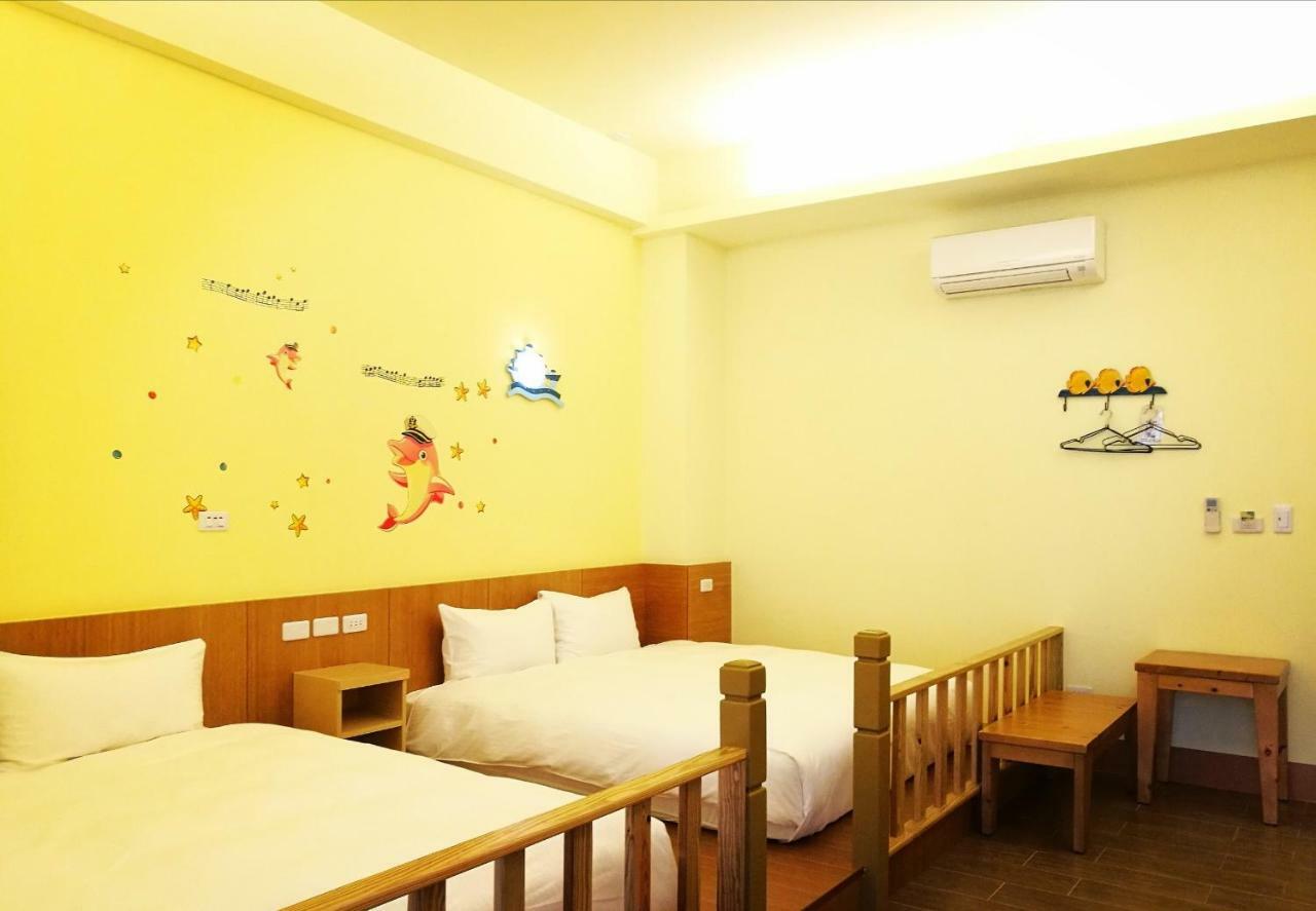 Love Ocean & Happy Bay Homestay Donggang Exterior foto
