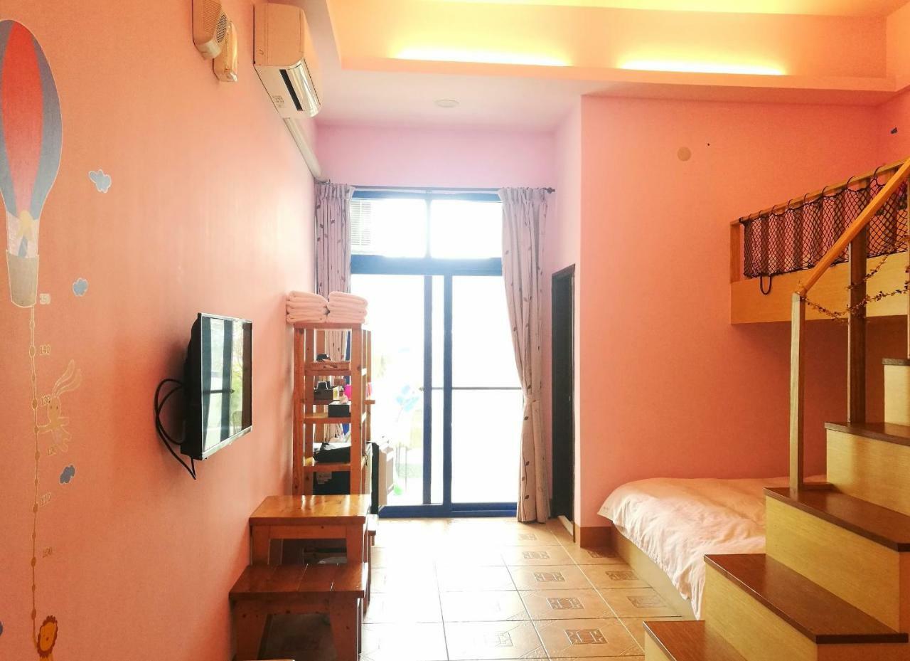 Love Ocean & Happy Bay Homestay Donggang Exterior foto