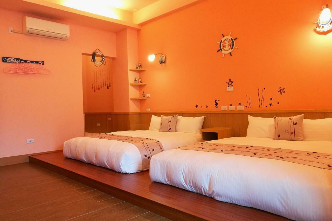 Love Ocean & Happy Bay Homestay Donggang Exterior foto