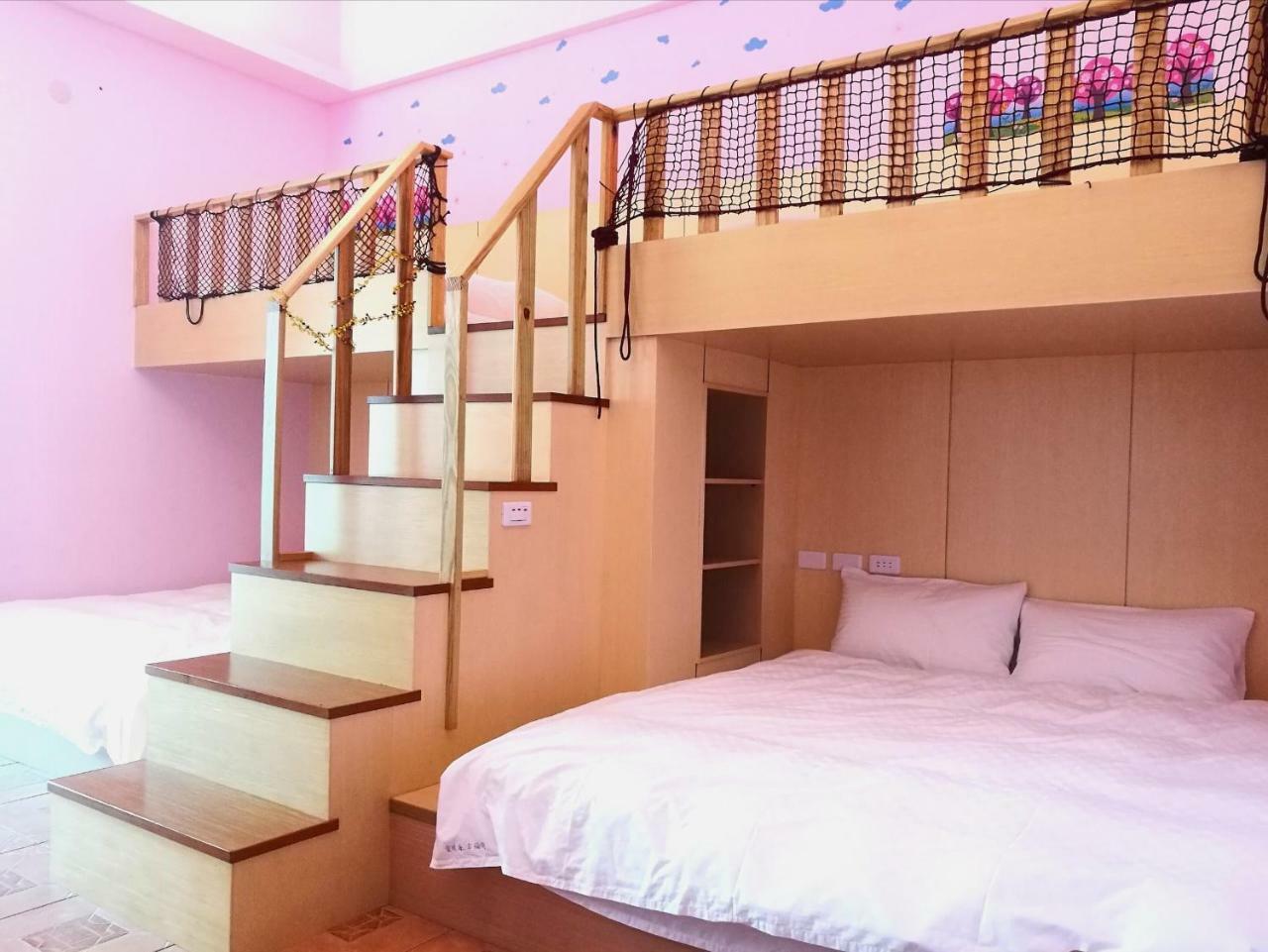 Love Ocean & Happy Bay Homestay Donggang Exterior foto